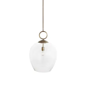 Uttermost Calix Large Blown Glass 1 Light Pendant