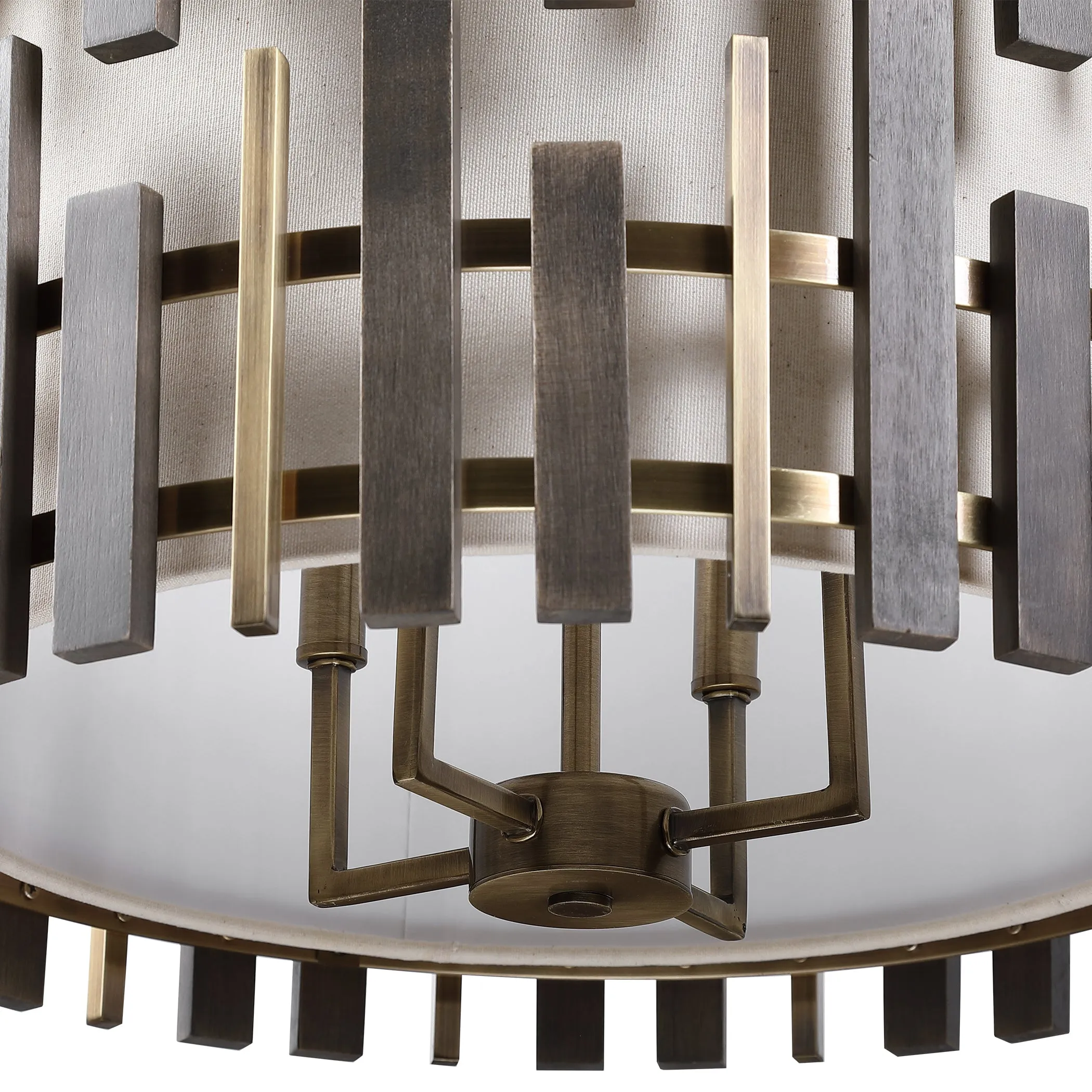 Uttermost Myers 4 Light Drum Pendant