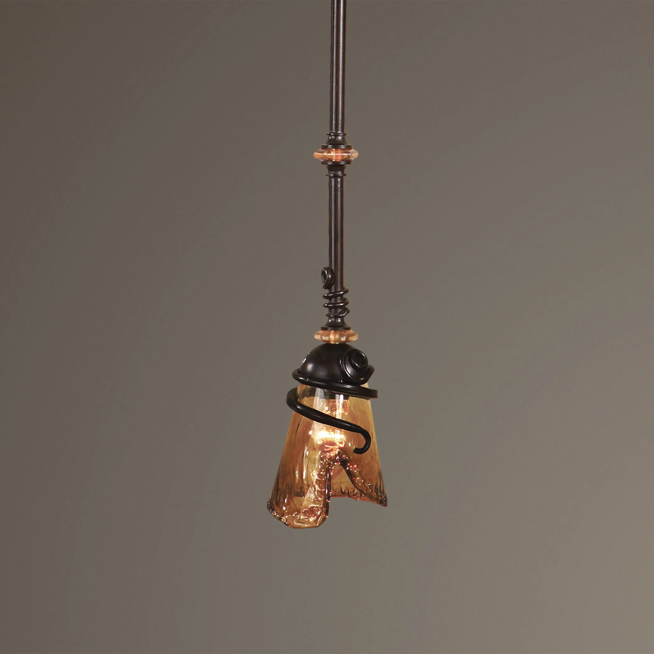 Uttermost Vitalia Oil Rubbed Bronze Mini Pendant